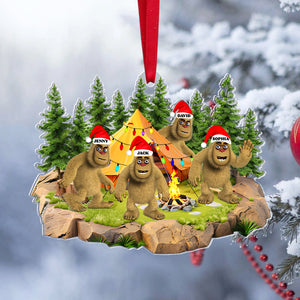 Personalized Gifts For Bigfoot Seeker Christmas Ornament, Neck Of The Woods 03qhtn160924-Homacus