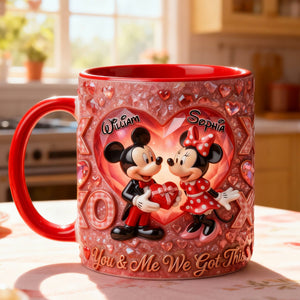 Forever Love Coffee Mug - Personalized Gifts For Couple 05PAMG150126-Homacus