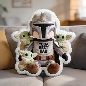 Best Dad Custom Shape Pillow - Personalized Gifts For Dads 04pgdt240426-Homacus