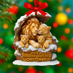 Majestic Family Christmas Ornament, Personalized Gifts For Family 01qhqn270825-Homacus