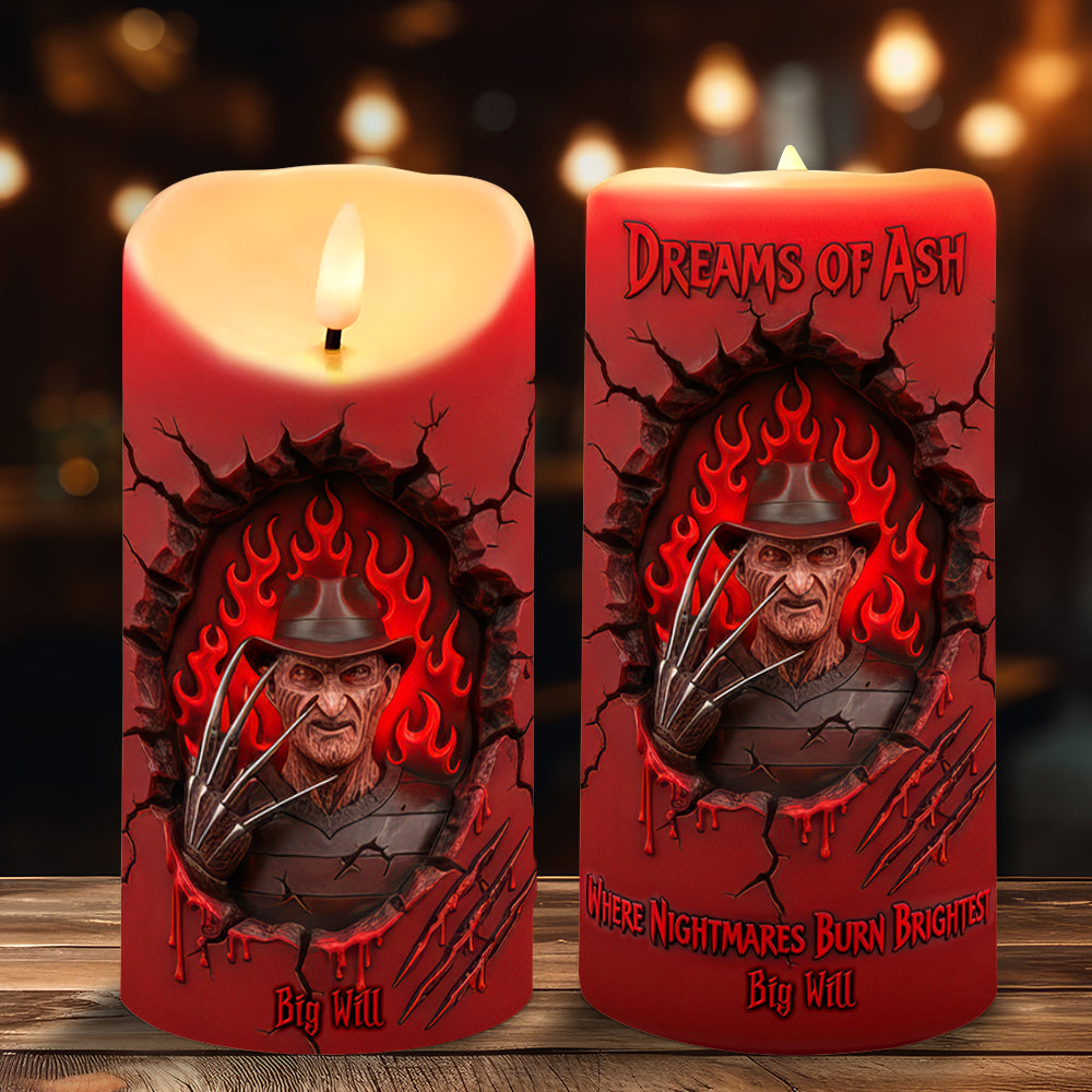 Branding From Classic Slashers LED Candle - Personalized Gifts For Horror Fans 04qhqn060925-Homacus