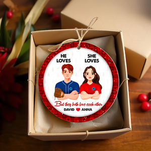 Personalized Gifts For Baseball Lovers Couple Christmas Ornament 02hupu141024hg-Homacus