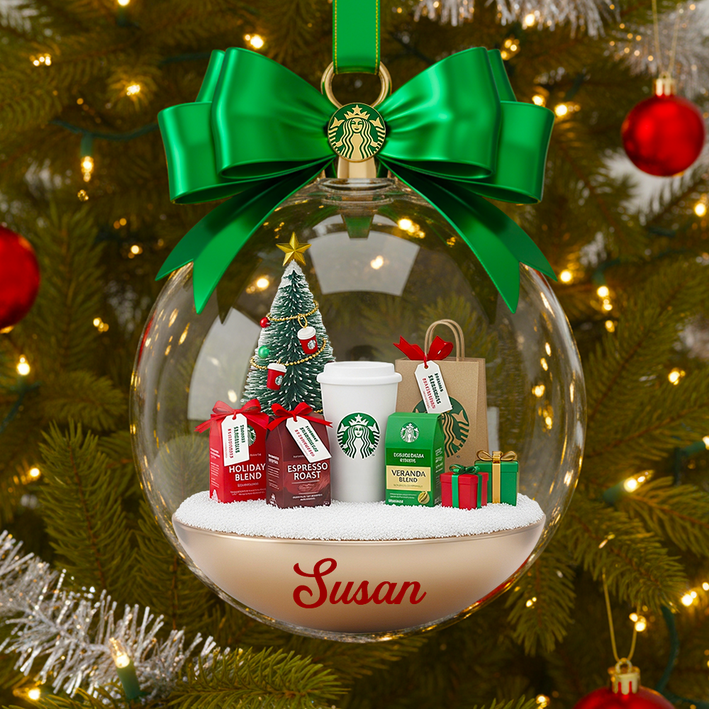 Mental Alertness Christmas Ornament - Personalized Gifts For Coffee Lovers 03NADT131025-Homacus