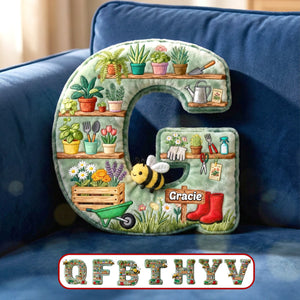 Dream Garden Shaped Pillow, Personalized Gifts For Gardening Lovers 03qhmg031225-Homacus