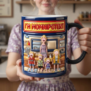 I'm Momnipotent Magic Mug - Personalized Gifts For Mom 02TGLU240426-Homacus