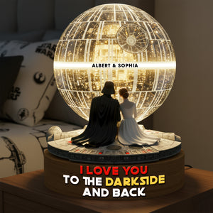 Cosmic Couple Acrylic Light Box - Personalized Gifts For Couple 04hyqn081225-Homacus