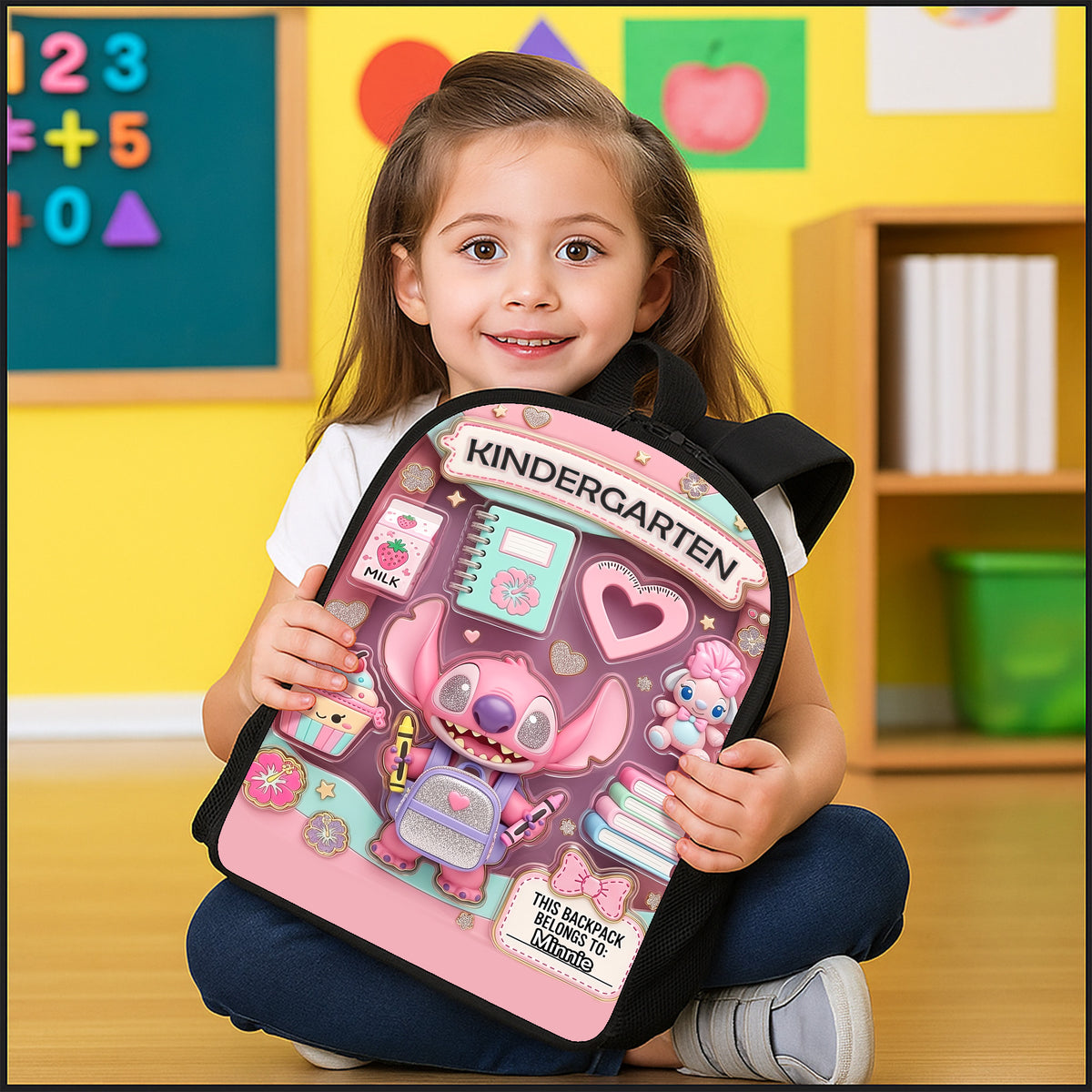 Back To School Backpack - Personalized Gifts For Kids School Bag 03TGMG010825-Homacus