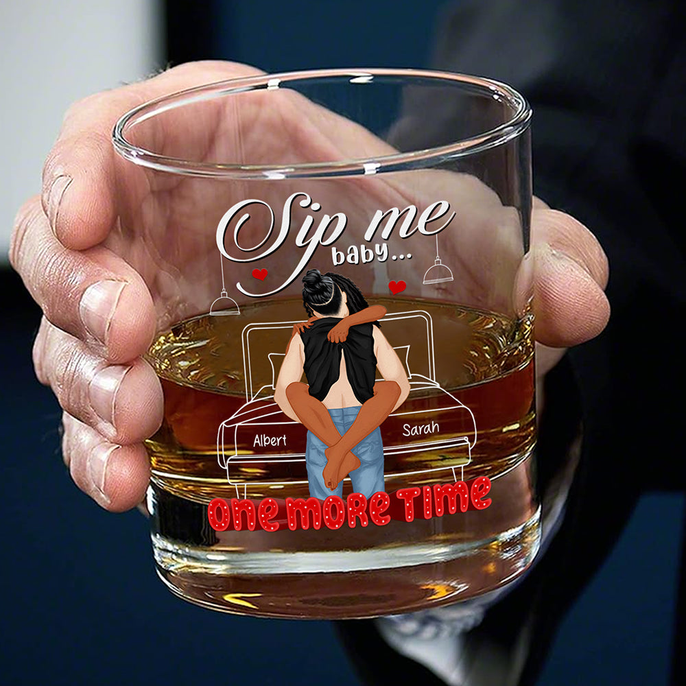 Couple Whiskey Glass - Personalized Gifts 06toqn150125hg-Homacus
