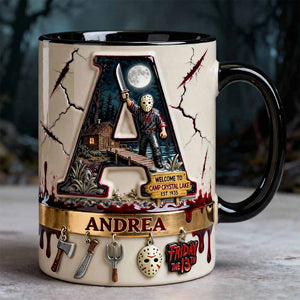 Lake Slasher Accent Mug, Personalized Gifts For Horror Fans 04qhdt130126-Homacus