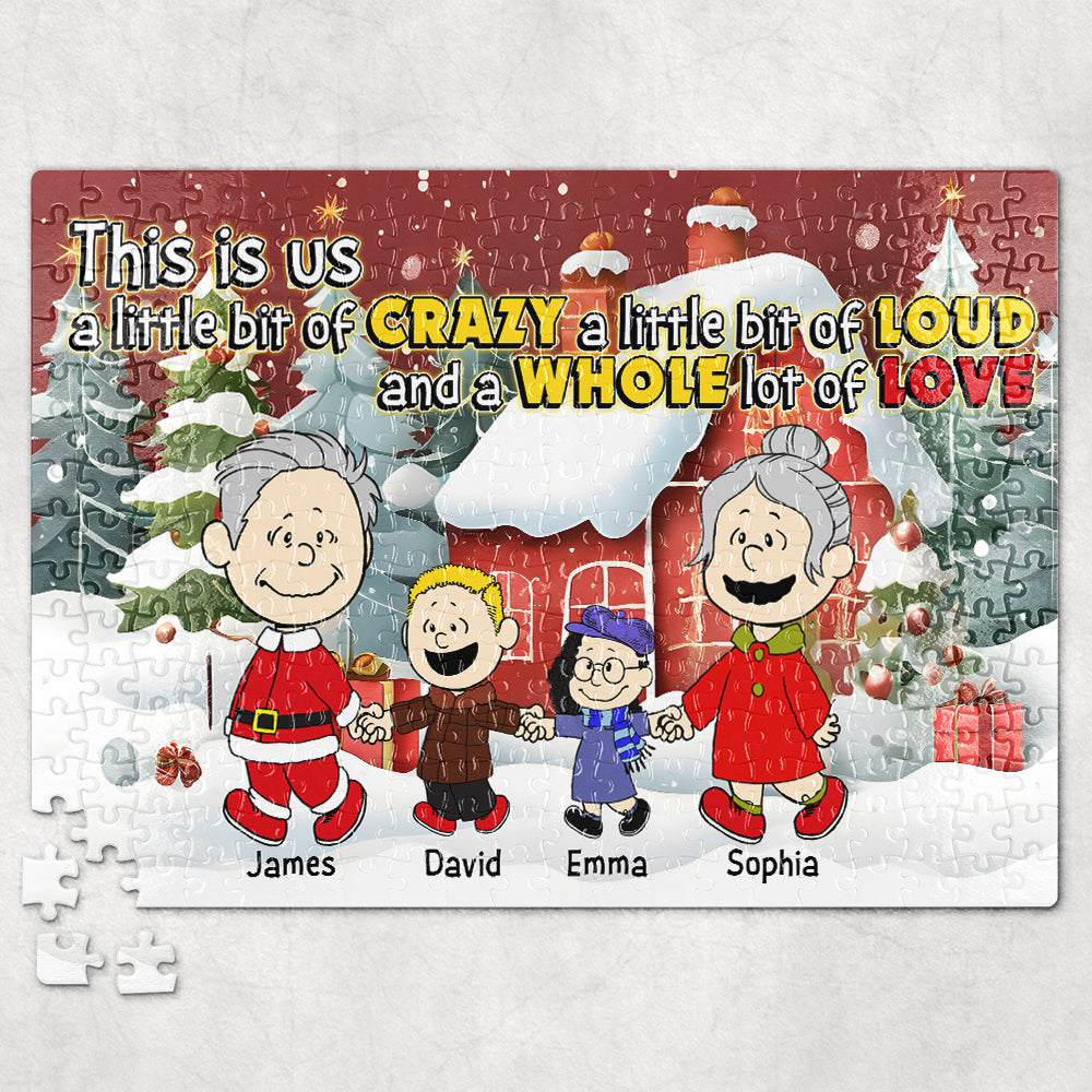 Personalized Gifts For Family Jigsaw Puzzle Family Members Hold Hands Snow Christmas 04xqdc250724da-Homacus