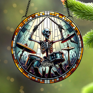 Personalized Gifts For Drum Lovers Suncatcher Ornament 02acpu300824-Homacus