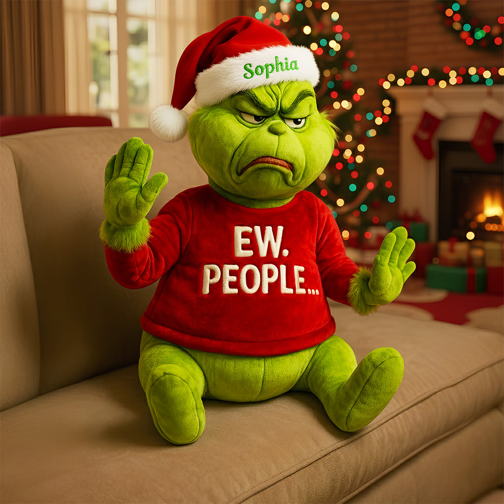 EW People Grumpy Pillow - Personalized Christmas Gifts 02tgdt071125-Homacus
