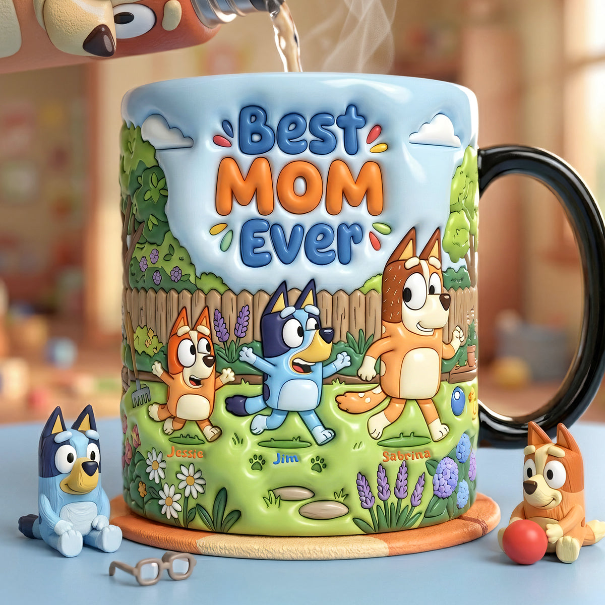 Best Mom Ever Magic Coffee Mug - Personalized Mother's Day Gifts 02NATA090426-Homacus