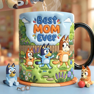 Best Mom Ever Magic Coffee Mug - Personalized Mother's Day Gifts 02NATA090426-Homacus