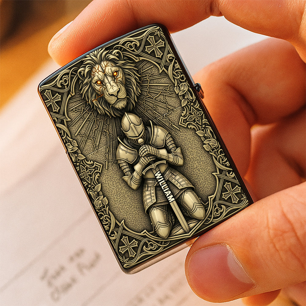 Knight of Faith Lighter – Personalized Gifts For Christians 03naqn040825-Homacus