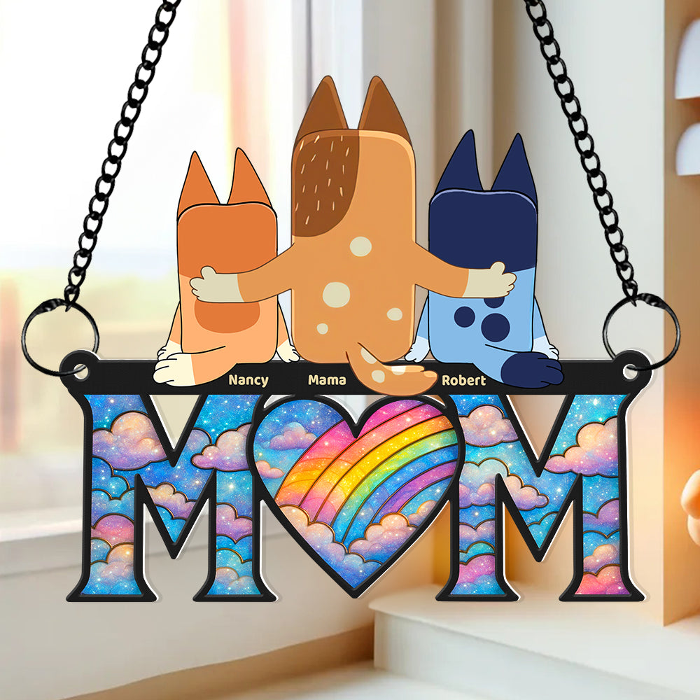 The Light Mom Suncatcher Ornament Gifts For Mom 01NADT190425-Homacus