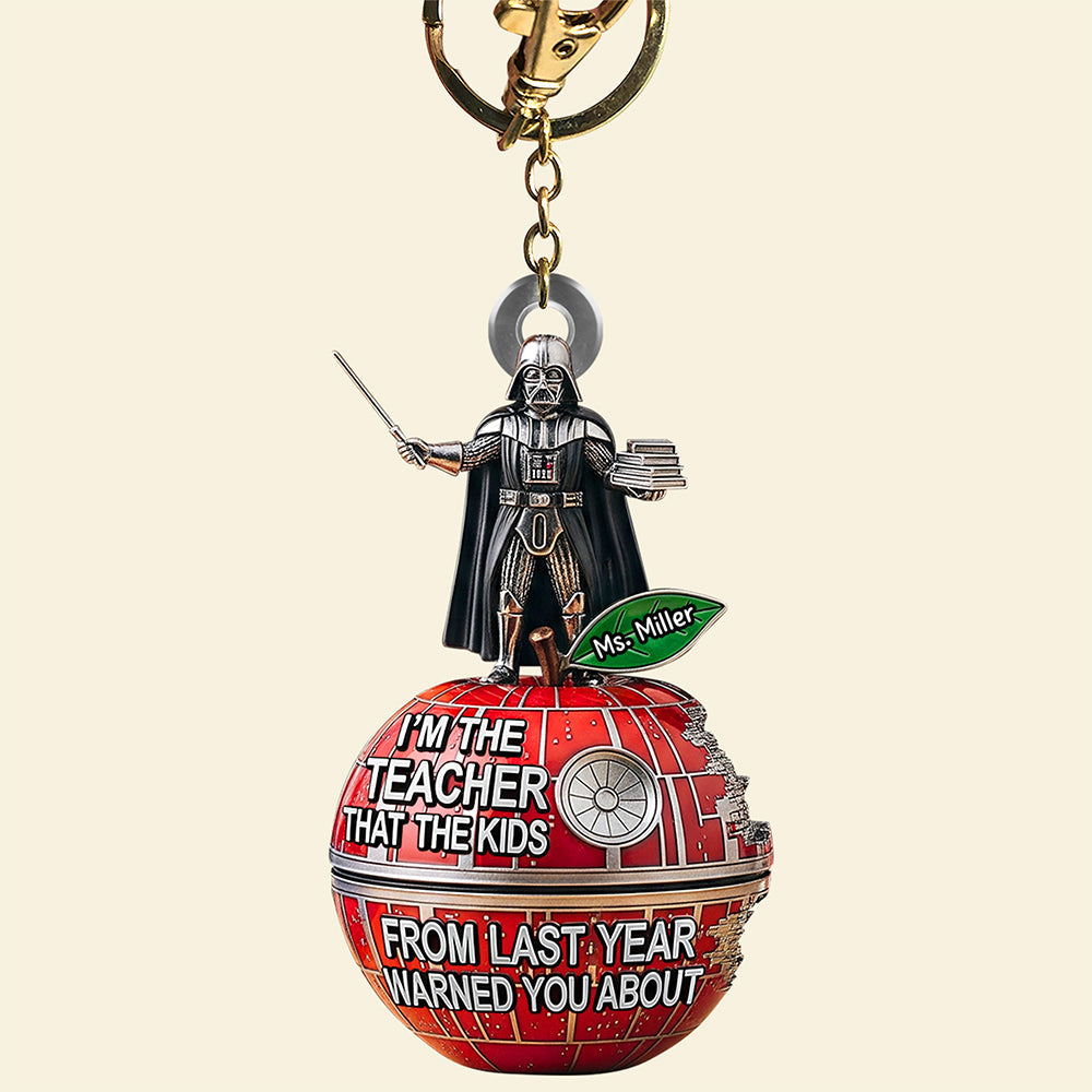 Funny Strict Teacher In The Galaxy Keychain - Personalized Gifts For Teacher 03qhqn010725-Homacus