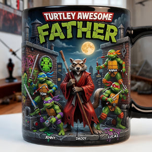 Awesome Father Magic Ceramic Mug - Personalized Gifts For Dad 04TYDT190526-Homacus