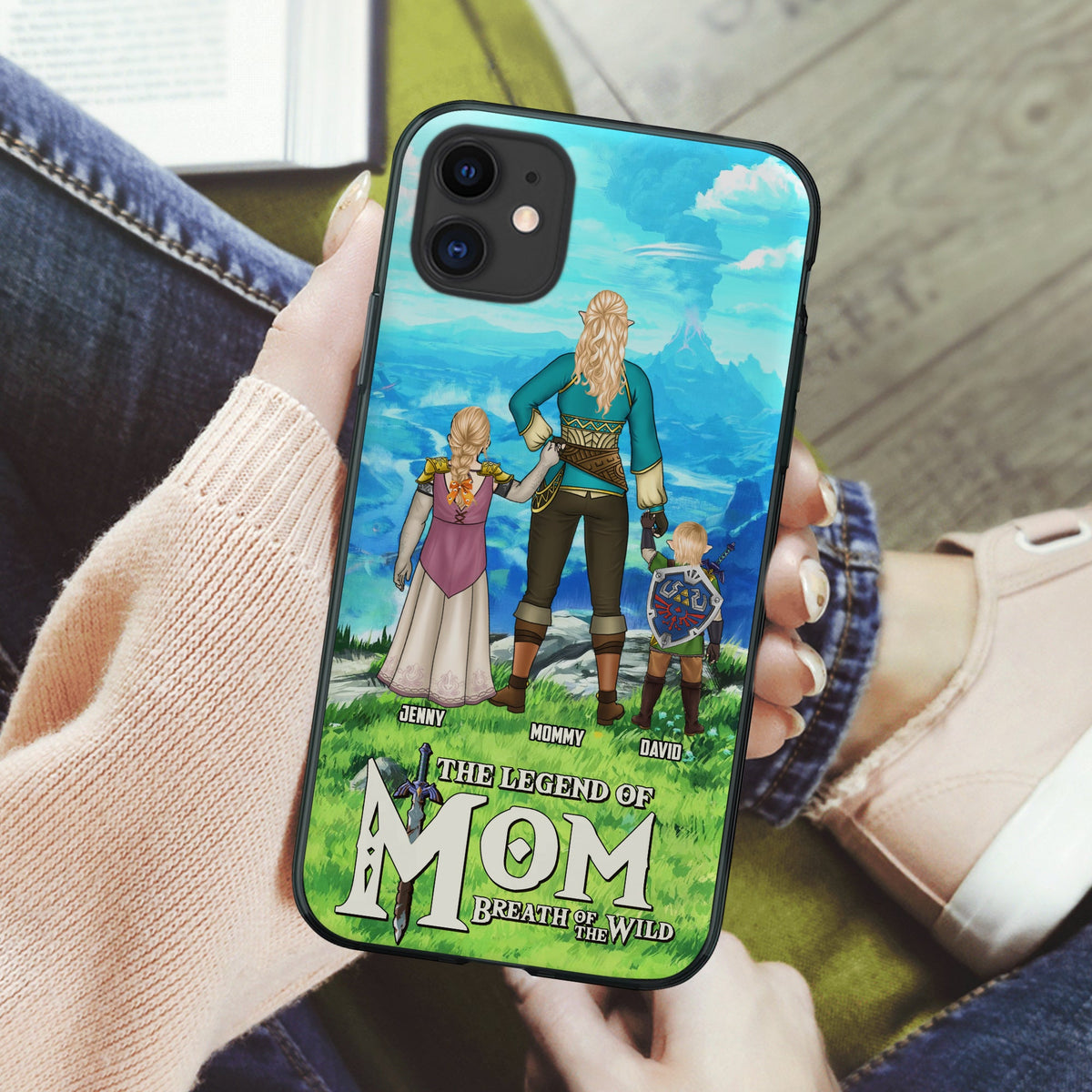 Personalized Gifts For Mom Phone Case 02qhtn240325hg Adventure Game Lover-Homacus