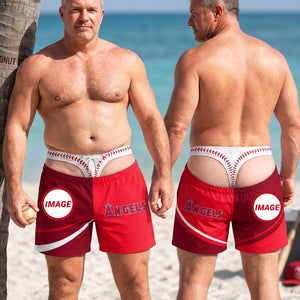 Funny Spirit Men's Beach Shorts - Personalized Gifts For Him 01huta190826
