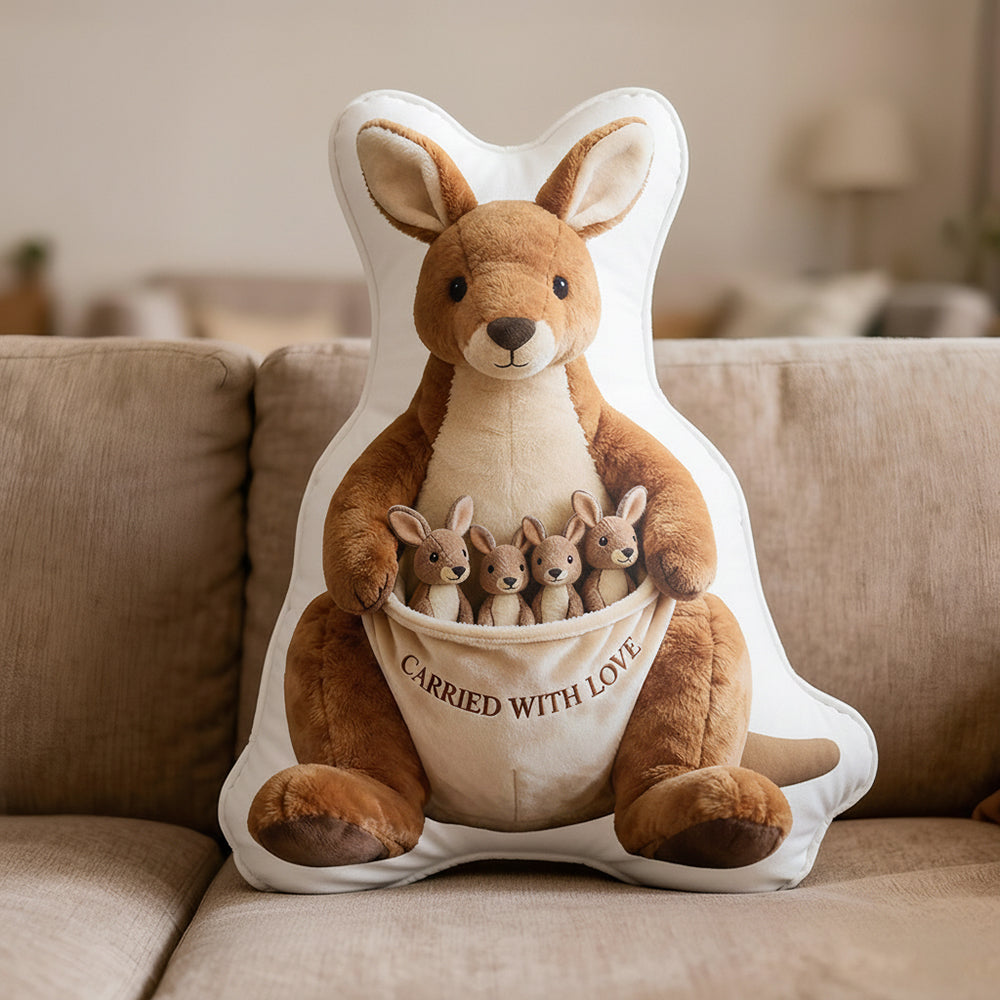 Carried With Love Pillow - Personalized Gifts For Mom 04KIDT020226-Homacus