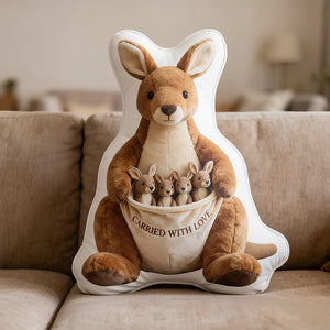 Carried With Love Pillow - Personalized Gifts For Mom 04KIDT020226-Homacus