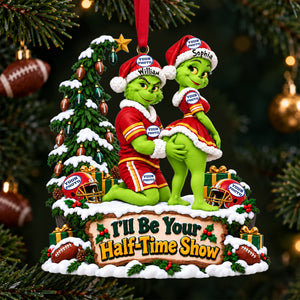 Furry Naughty Couples Acrylic Ornament - Personalized Christmas Gifts For Sports Loving Couple 04ohlu051026-Homacus