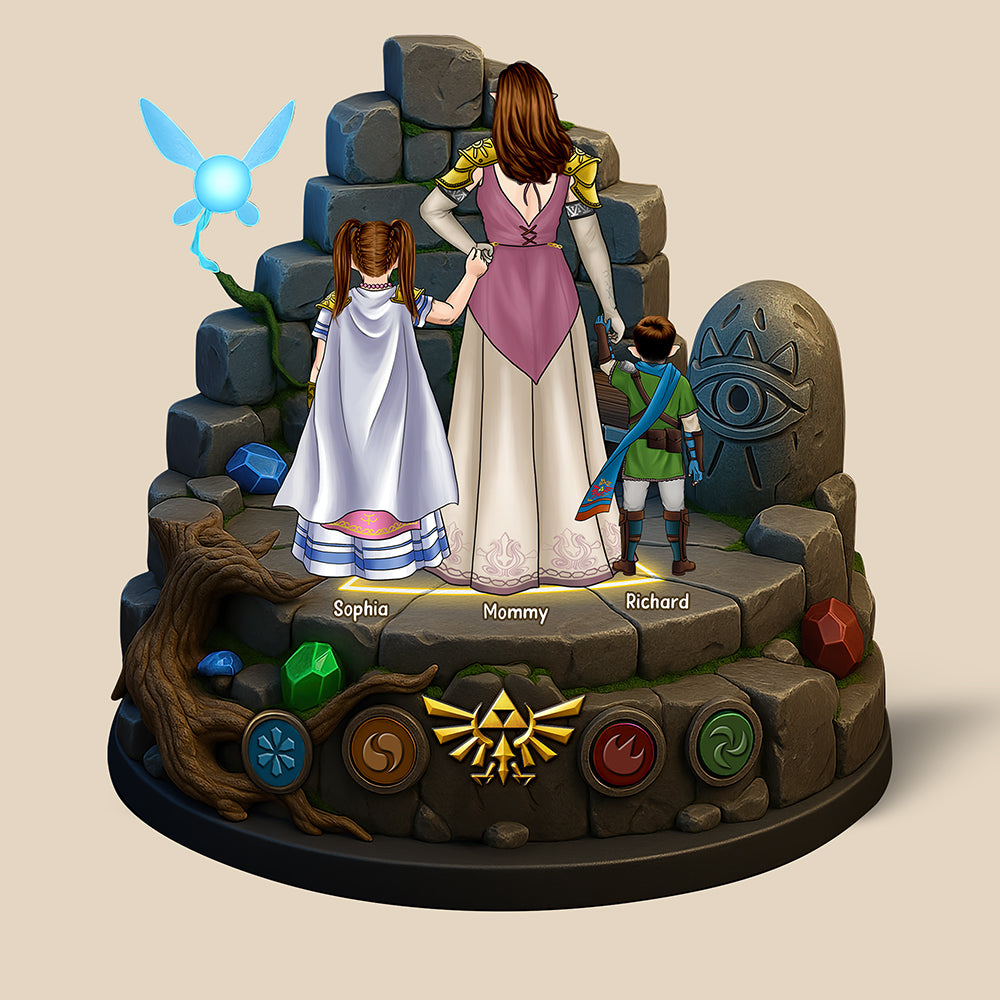 Personalized Gift For Mom Acrylic Plaque- Fantasy Adventure 03NAQN110425HG-Homacus