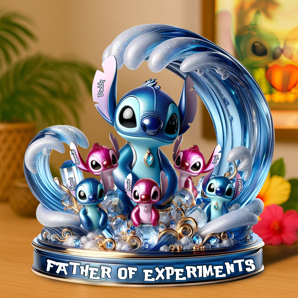 Alien Dad Acrylic Plaque - Personalized Gifts For Dad 01TGLU070525-Homacus