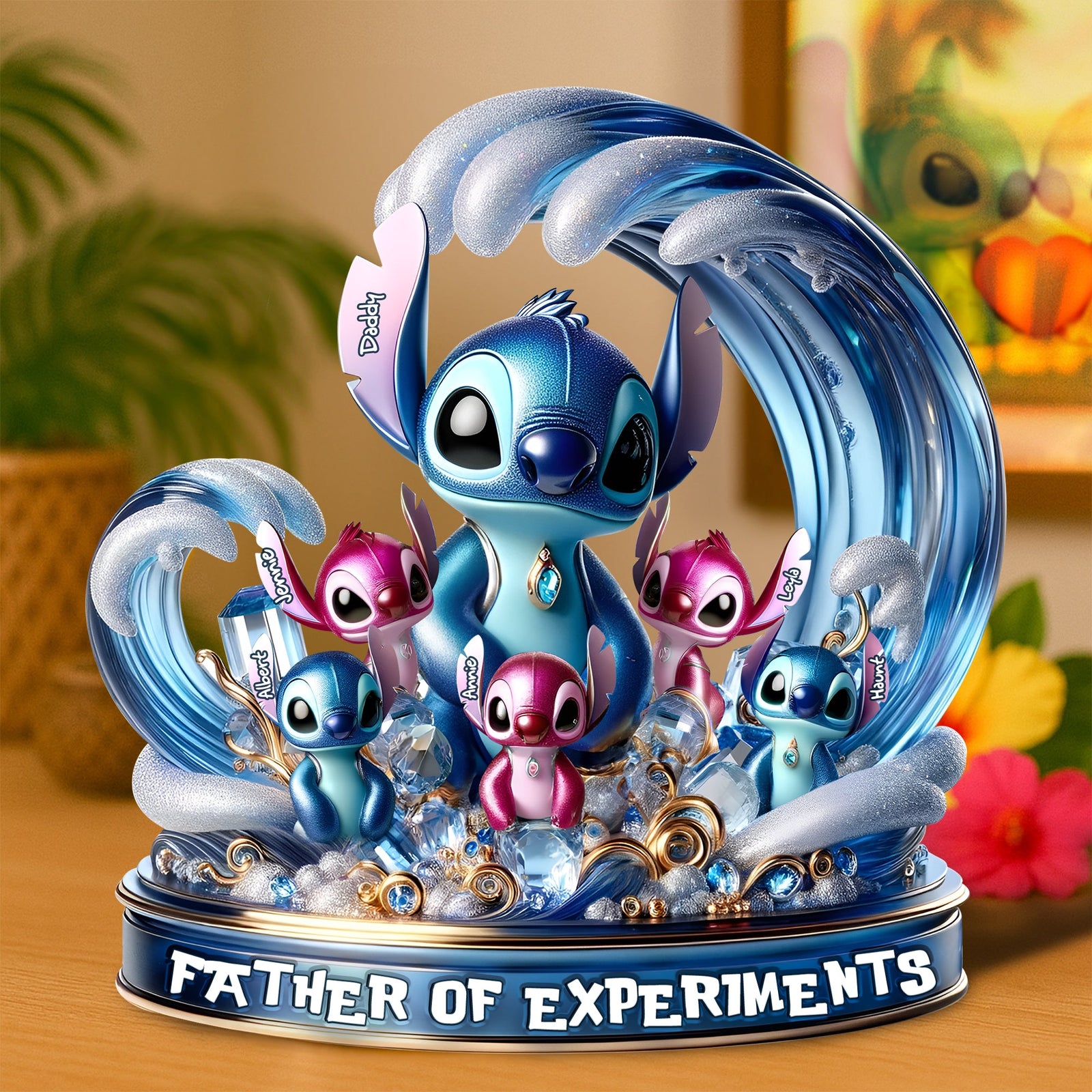 Alien Dad Acrylic Plaque - Personalized Gifts For Dad 01TGLU070525-Homacus