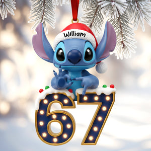 Alien Says Six Seven Acrylic Ornament - Personalized Christmas Gifts 04OHQN181125-Homacus