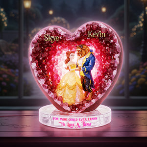 Romantic Couple Acrylic Light Box - Personalized Gifts For Couples 03hyta101225-Homacus