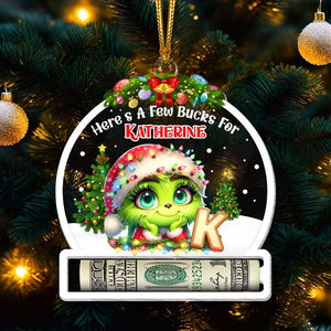 Personalized Christmas Gifts For Kids Money Holder Ornament 02KAMH121024-Homacus