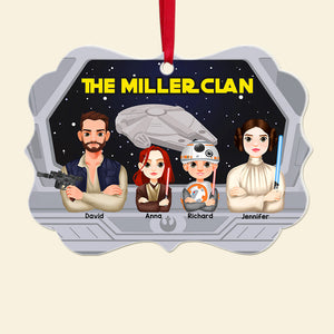 Personalized Gifts For Family Ornament, Galaxy Clan 02qhqn281024hg-Homacus