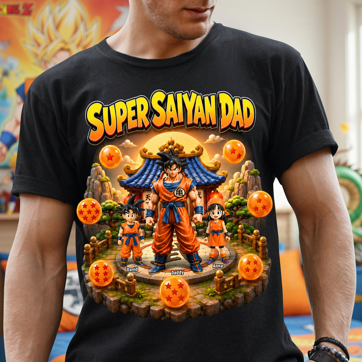 Legend Warrior Dad And Kids Shirt - Personalized Gifts For Father's Day Shirt 06TOQN160526-Homacus