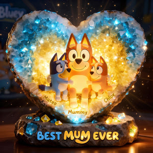 Glowing Hug Motherhood Light Box Personalized Gifts For Mom 06HUDT140426-Homacus