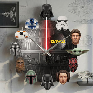 Warrior Hanging Wall Clock - Personalized Gifts 03kimg221225-Homacus