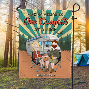 Personalized Gifts For Camping Couple Garden Flag 01xqtn120225pa-Homacus