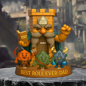 Best Roll Ever Plaque Personalized Gifts For Dad 02natn050525-Homacus