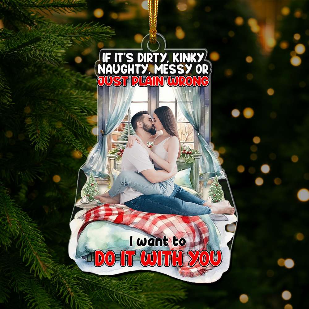 Custom Photo Gifts For Couple Ornament Christmas 05OHLU071024-Homacus