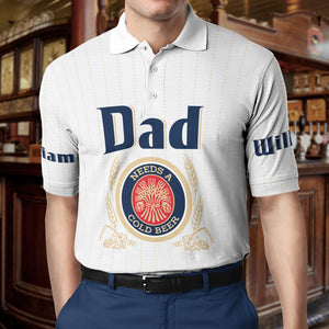 Personalized Gifts For Dad 3D Polo Shirt 02naqn060524-Homacus