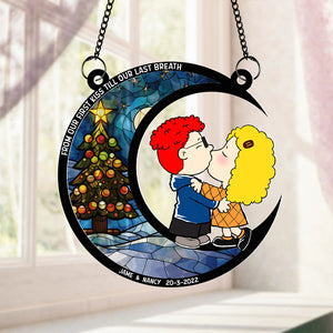 Personalized Christmas Gifts For Couple Suncatcher Ornament 03topu220724hg-Homacus