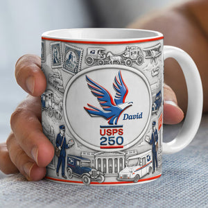 Postal Job Milestone Coffee Mug – Personalized Gifts For Postal Worker 02naqn040226-Homacus