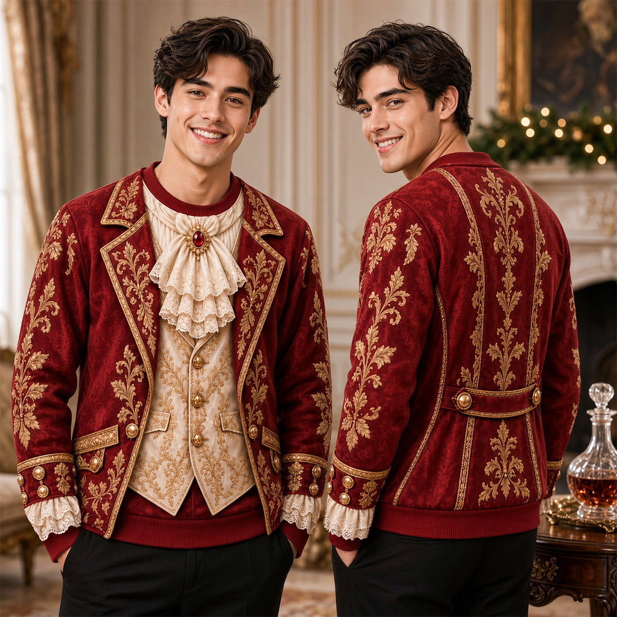Aristocratic Formal Attire 3D Print Shirt - Personalized Gifts For Rococo Lovers 02qhdh151026-Homacus