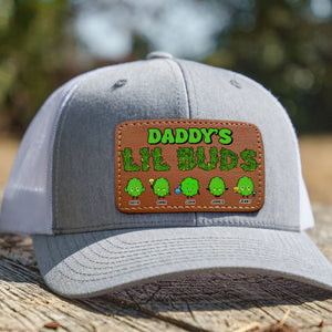 Personalized Gifts For Dad Leather Patch Hat 04ACTN210524-Homacus