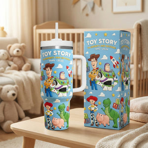 Cute Adventure Characters 40oz Tumbler - Personalized Gifts 02natn090226-Homacus