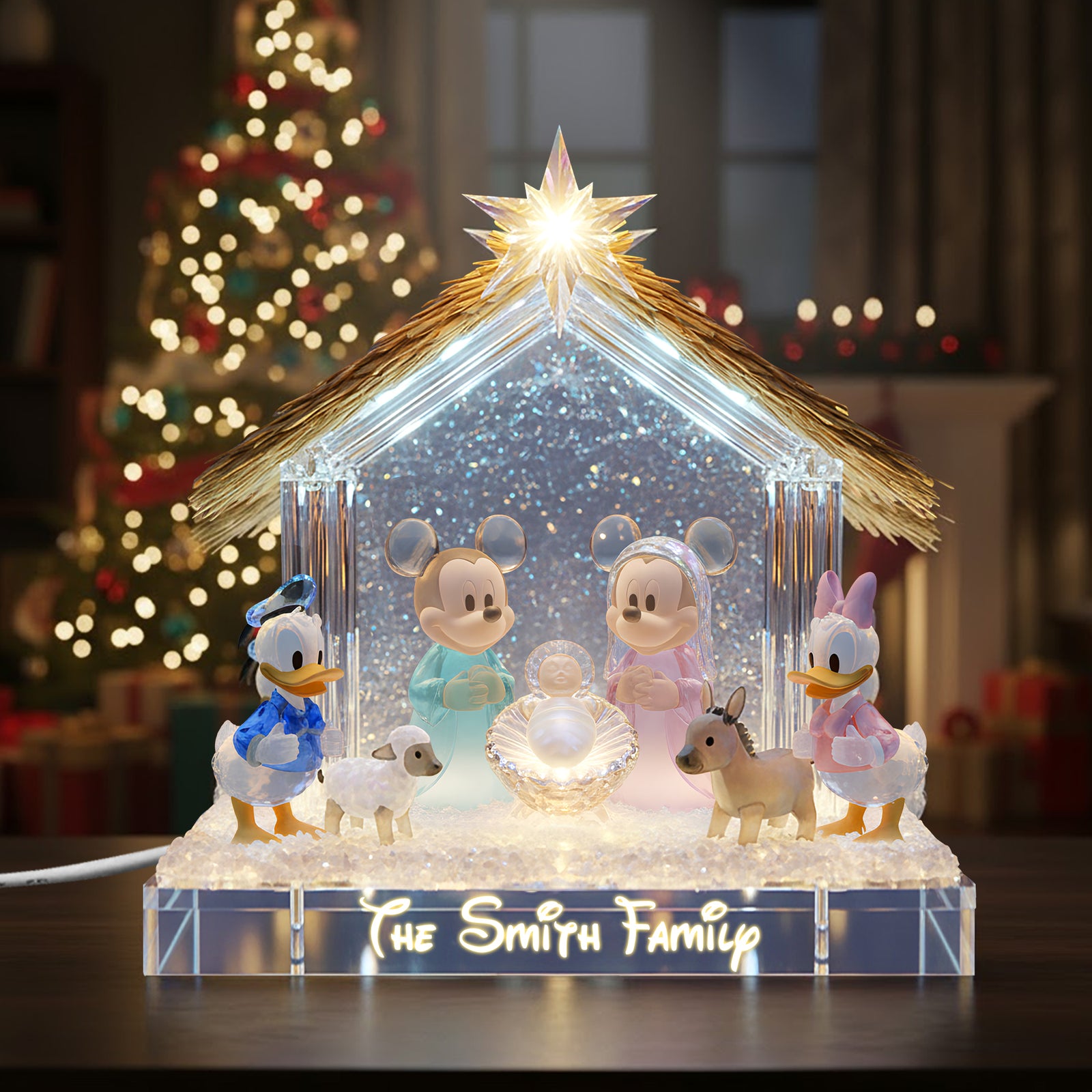 Magical Moments Custom Shape Acrylic Light Box - Personalized Gifts For Family 05PATN101125-Homacus