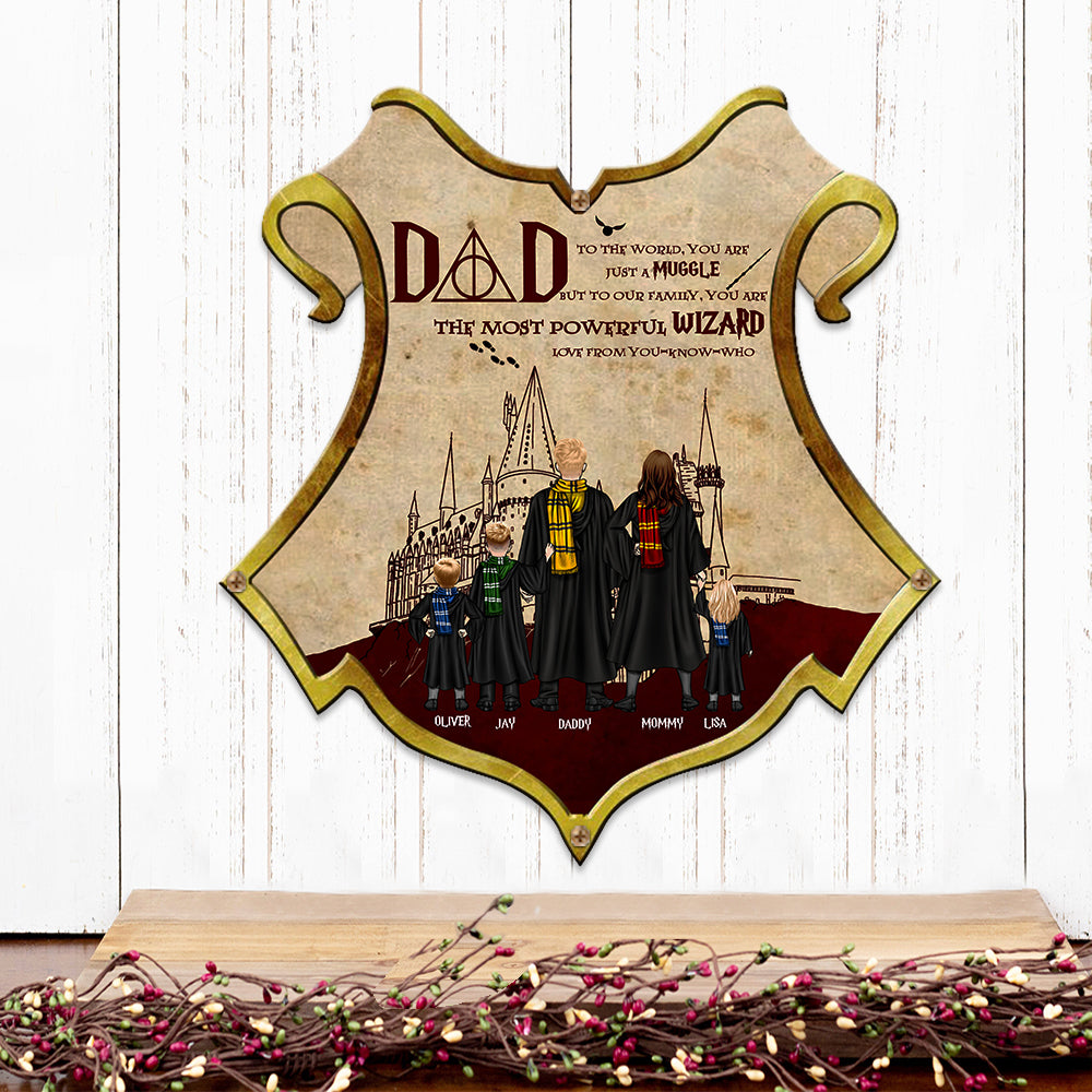 Personalized Gifts For Dad Metal Sign 01HTMH040524TM Father's Day-Homacus