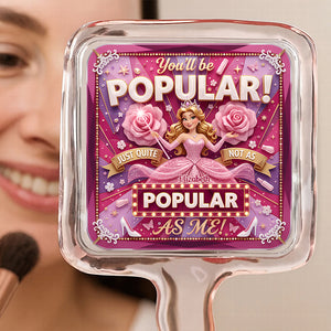 Glam Handheld Mirror - Personalized Gifts 05PADT031225-Homacus