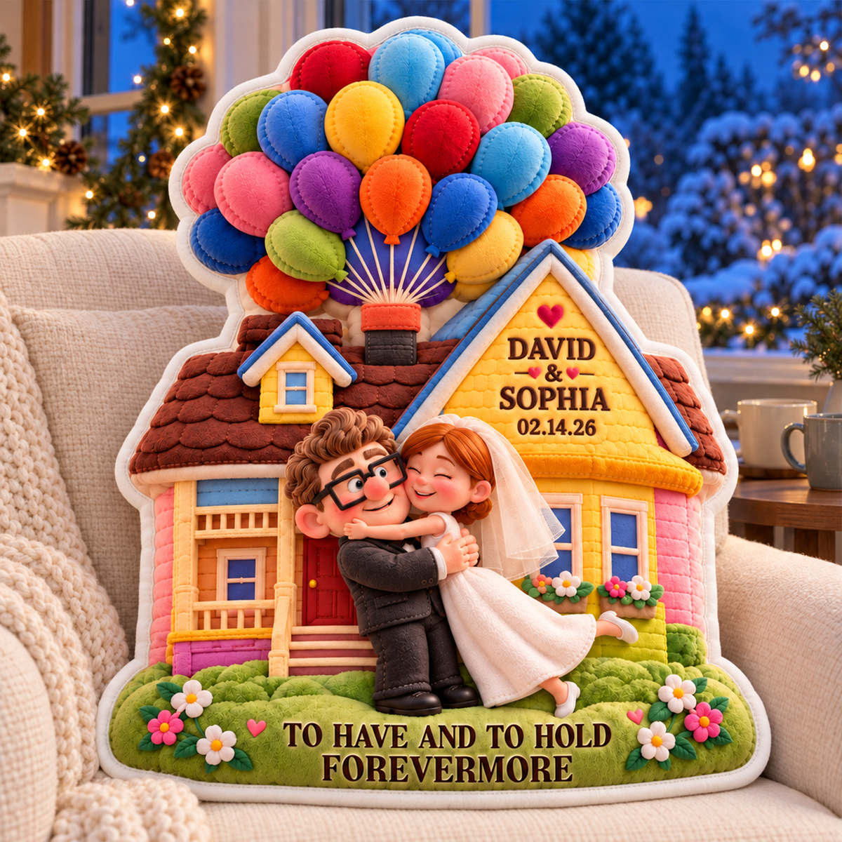 Romantic Couple Pillow - Personalized Gifts For Couple 01ttqn171026-Homacus